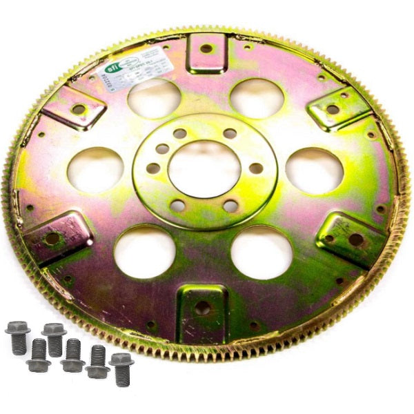 168-Tooth Steel SFI Flex Plate - 2-Piece Rear Main Seal SB - 1 and 2-Piece Rear Main Seal BB - Internal Balance - GM Compatible