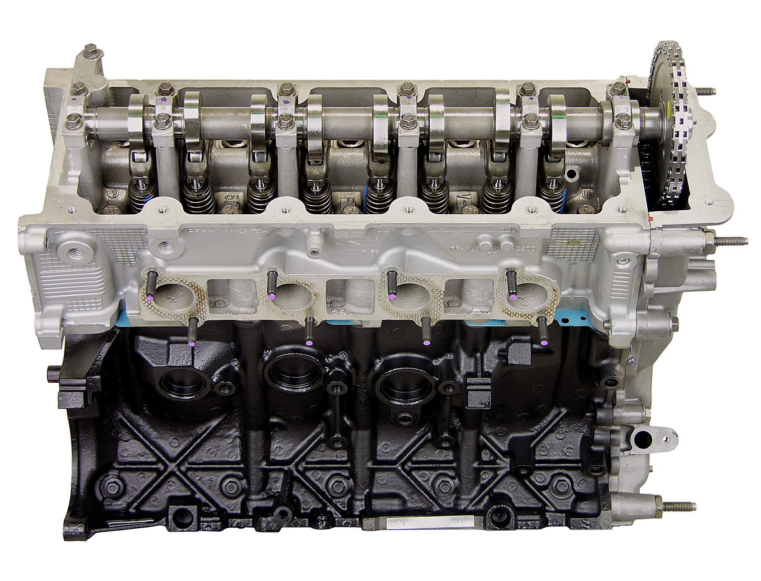 Ford 5.4L V8 1999-2001 Truck F-150,F250,F350,E-150,E250,E-350, Expedition, Excursion SOHC 2 Valve Vin L Remanufactured Engine - Image 4