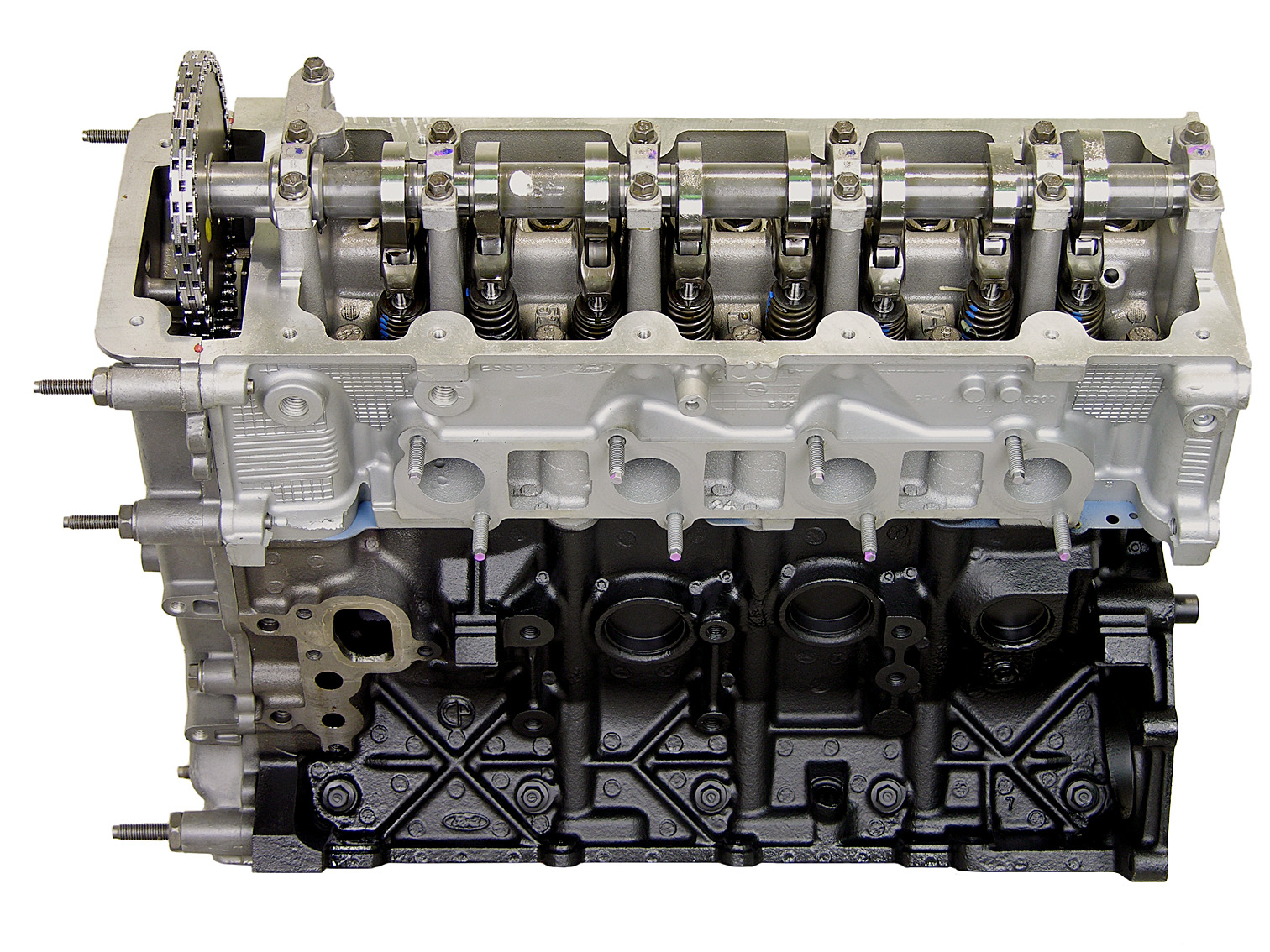 Ford 5.4L V8 1999-2001 Truck F-150,F250,F350,E-150,E250,E-350, Expedition, Excursion SOHC 2 Valve Vin L Remanufactured Engine - Image 2