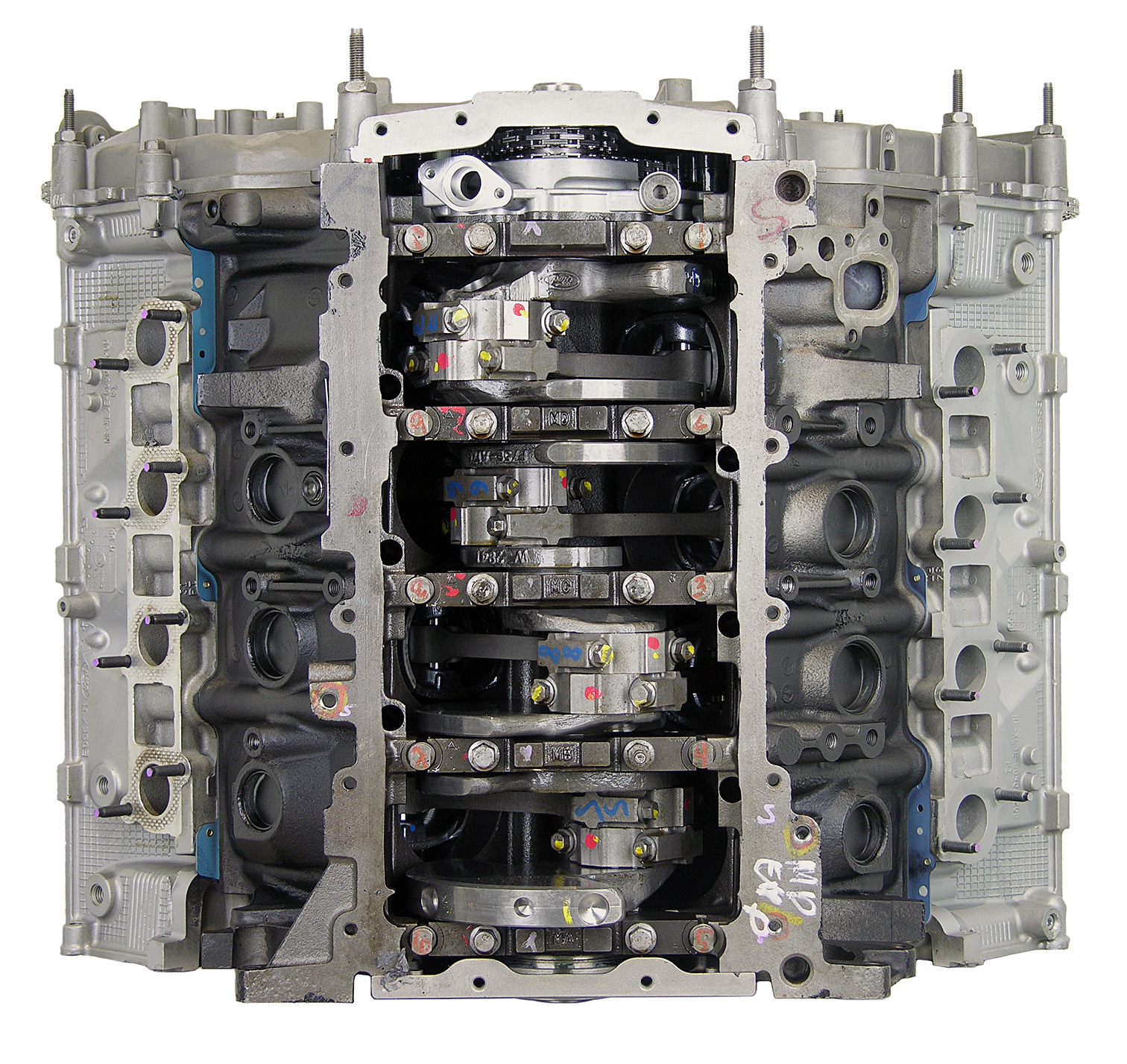 Ford 5.4L V8 1999-2001 Truck F-150,F250,F350,E-150,E250,E-350, Expedition, Excursion SOHC 2 Valve Vin L Remanufactured Engine - Image 6