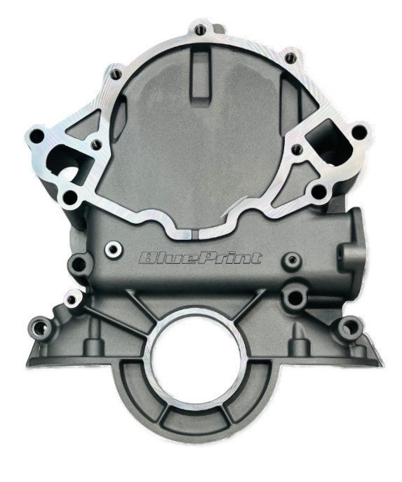 Ford Small Block Windsor Compatible Timing Cover for Standard and Reverse Rotation Water Pumps 1966-91