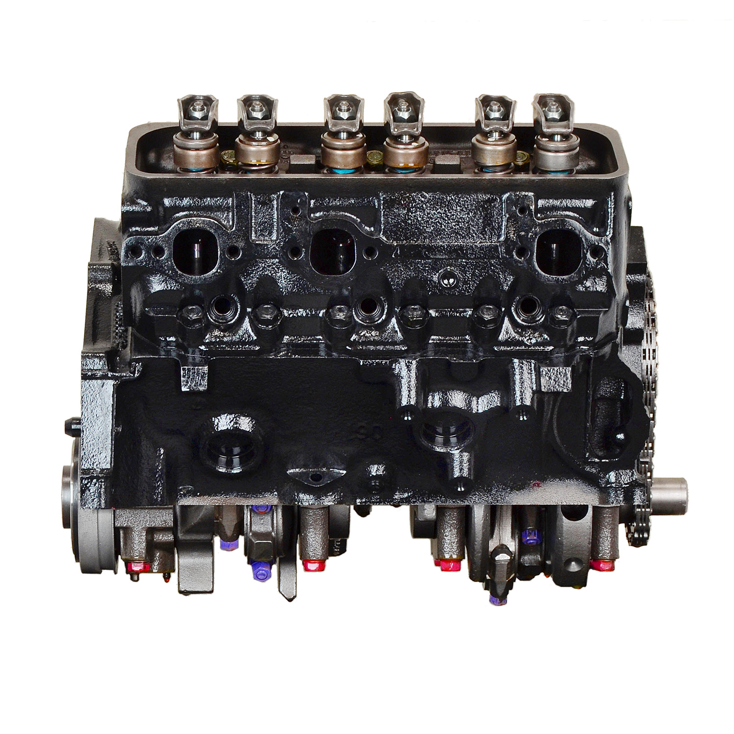 1987-91 Chevy 4.3 262 Vin Z Roller V6 Remanufactured Engine - Image 2