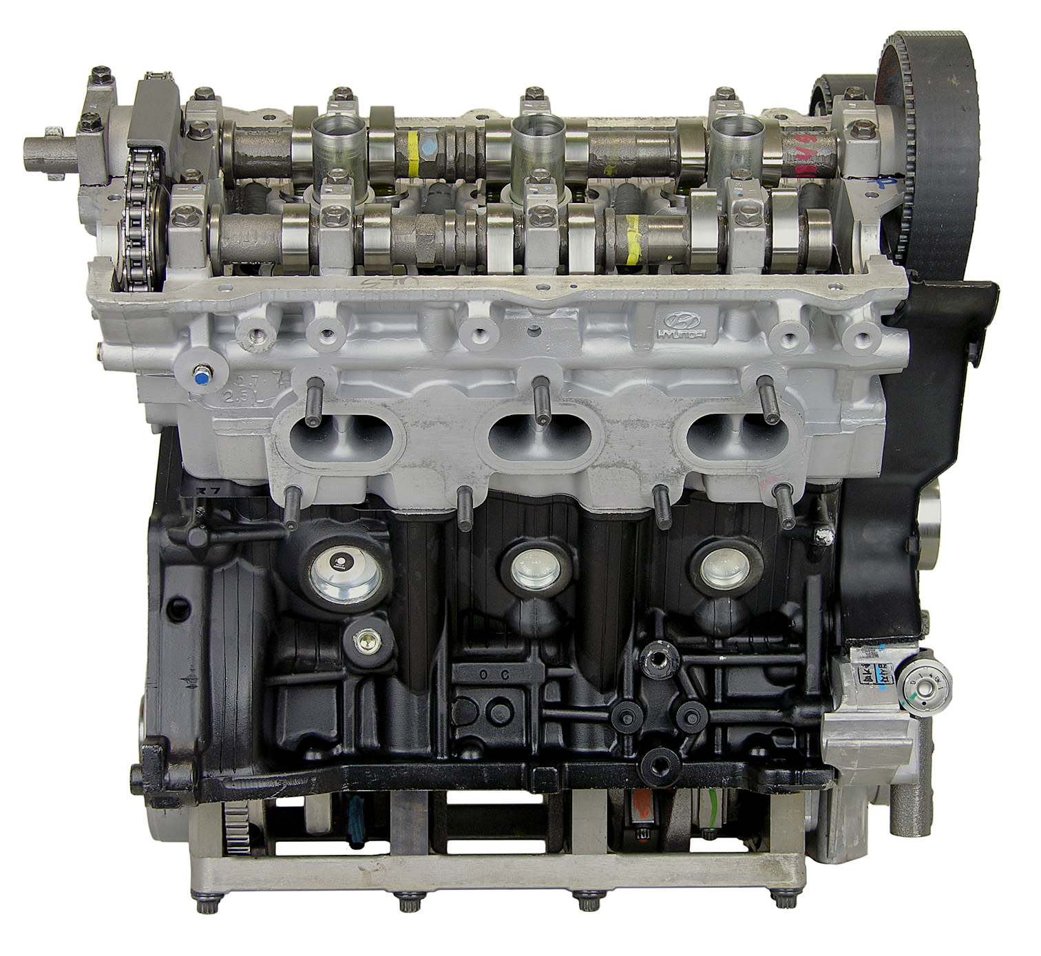 Hyundai Kia 4V MPFI 2.7L V6 Remanufactured Engine – 2001-2010 - Image 4
