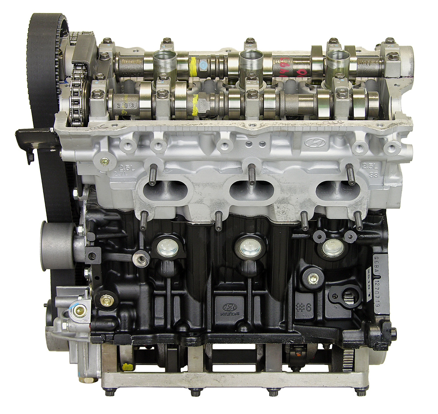 Hyundai Kia 4V MPFI 2.7L V6 Remanufactured Engine – 2001-2010 - Image 2