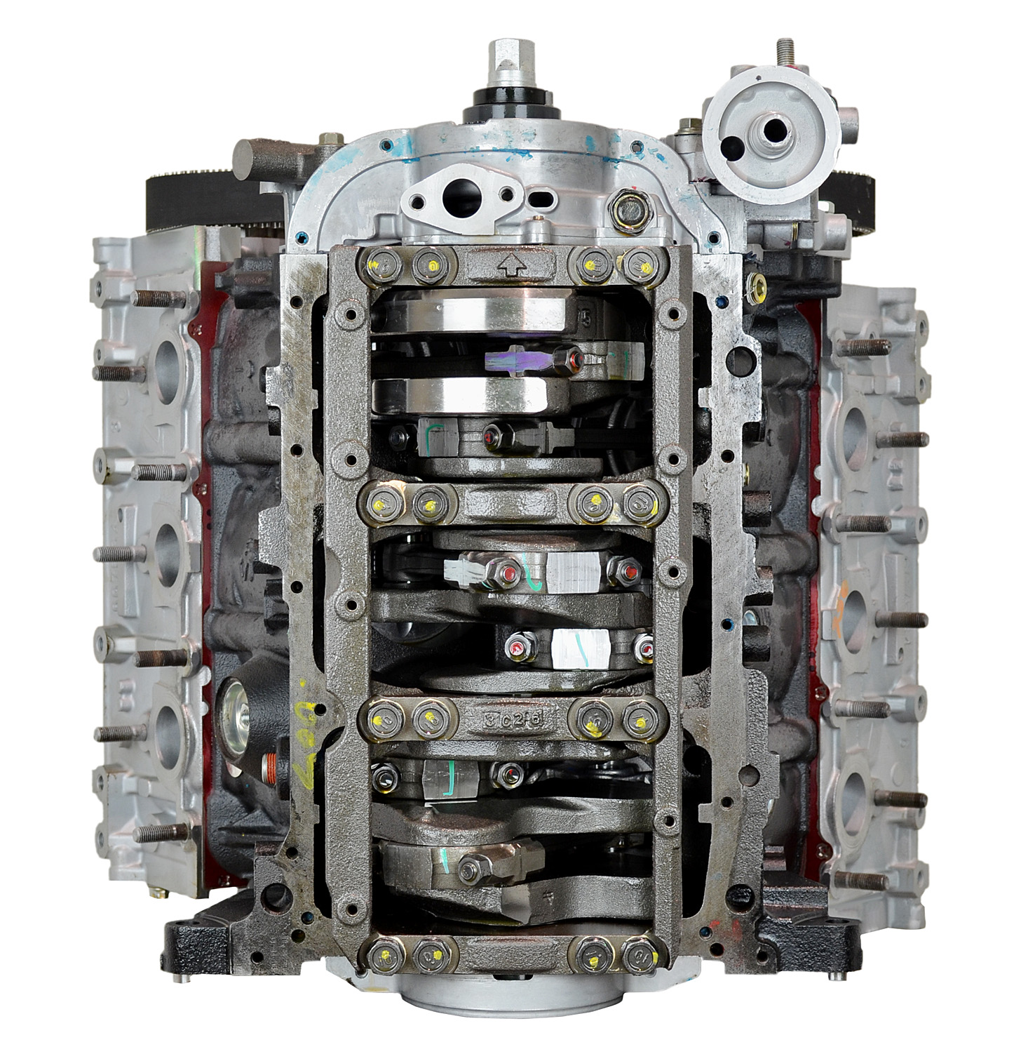 Mitsubishi 6G75 3.8L V6 Remanufactured Engine – 40546 - Image 6
