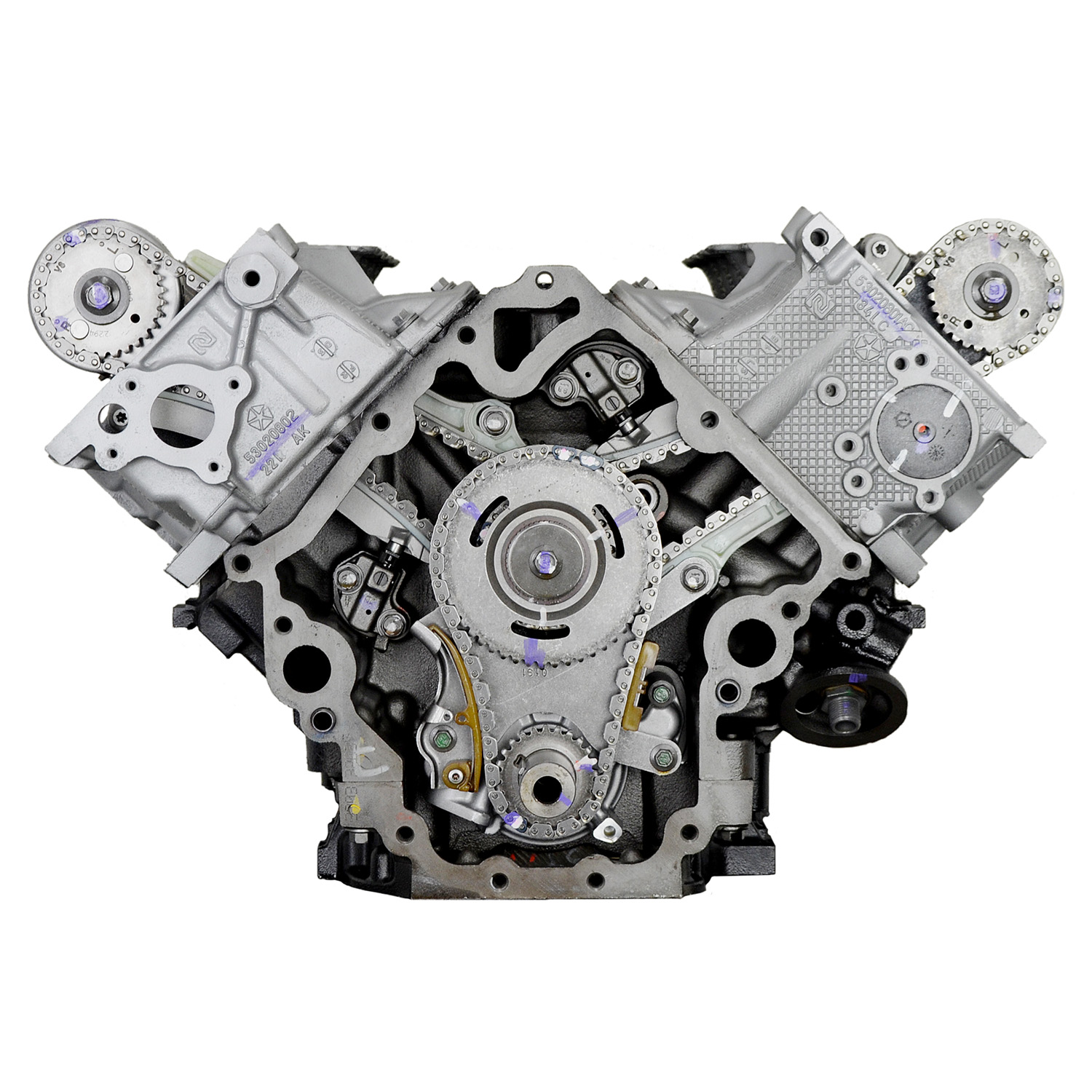 Chrysler 4.7L V8 Remanufactured Engine – 2003- 32 Tooth With EGR 4×4 Applications