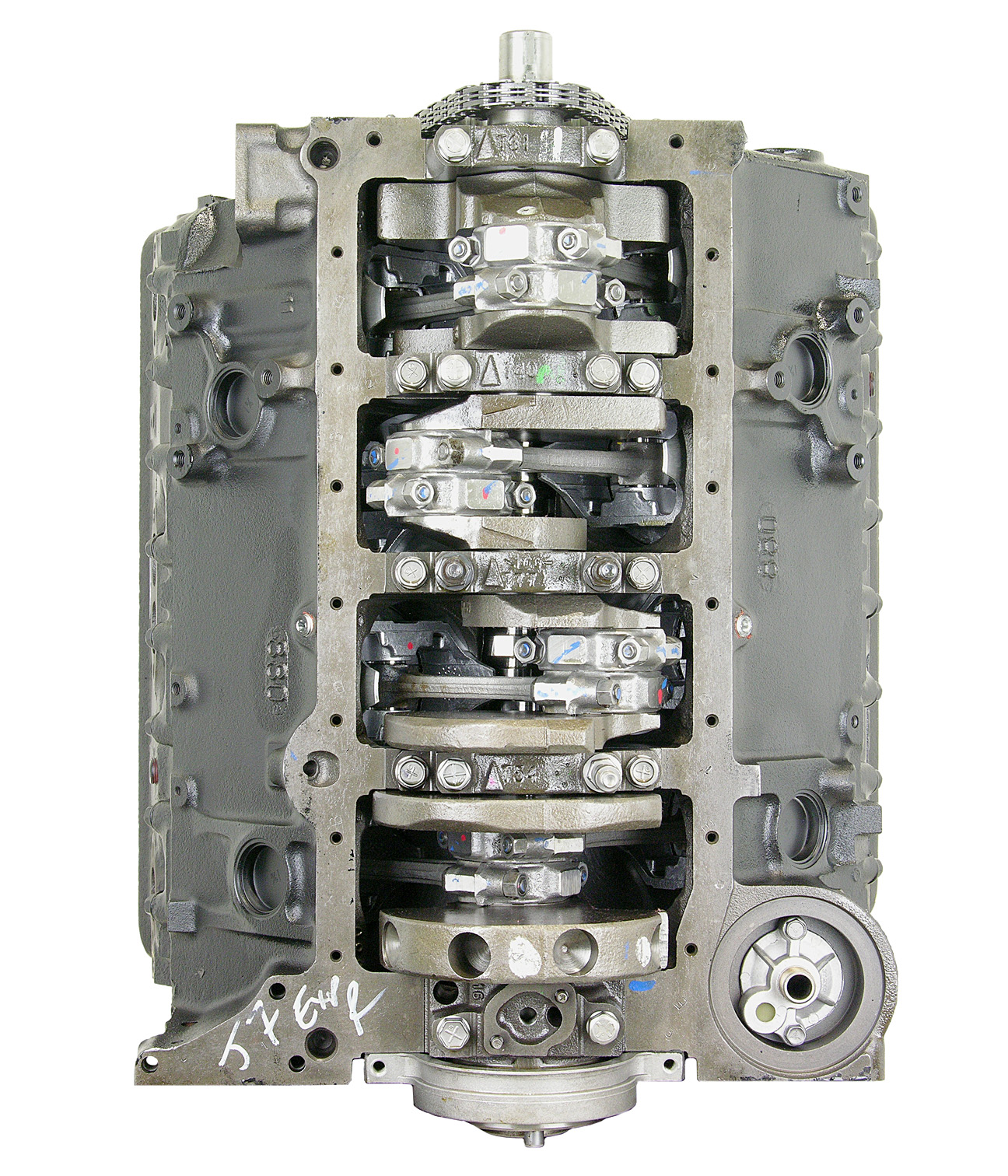 Chevy 350 5.7L V8 4 Bolt Main Remanufactured Engine – 1987-1995 - Image 6