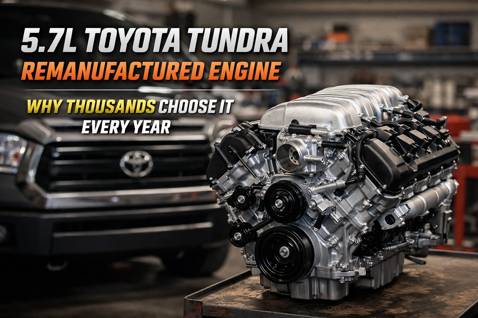 Tundra 57 Engine Replacement Cost