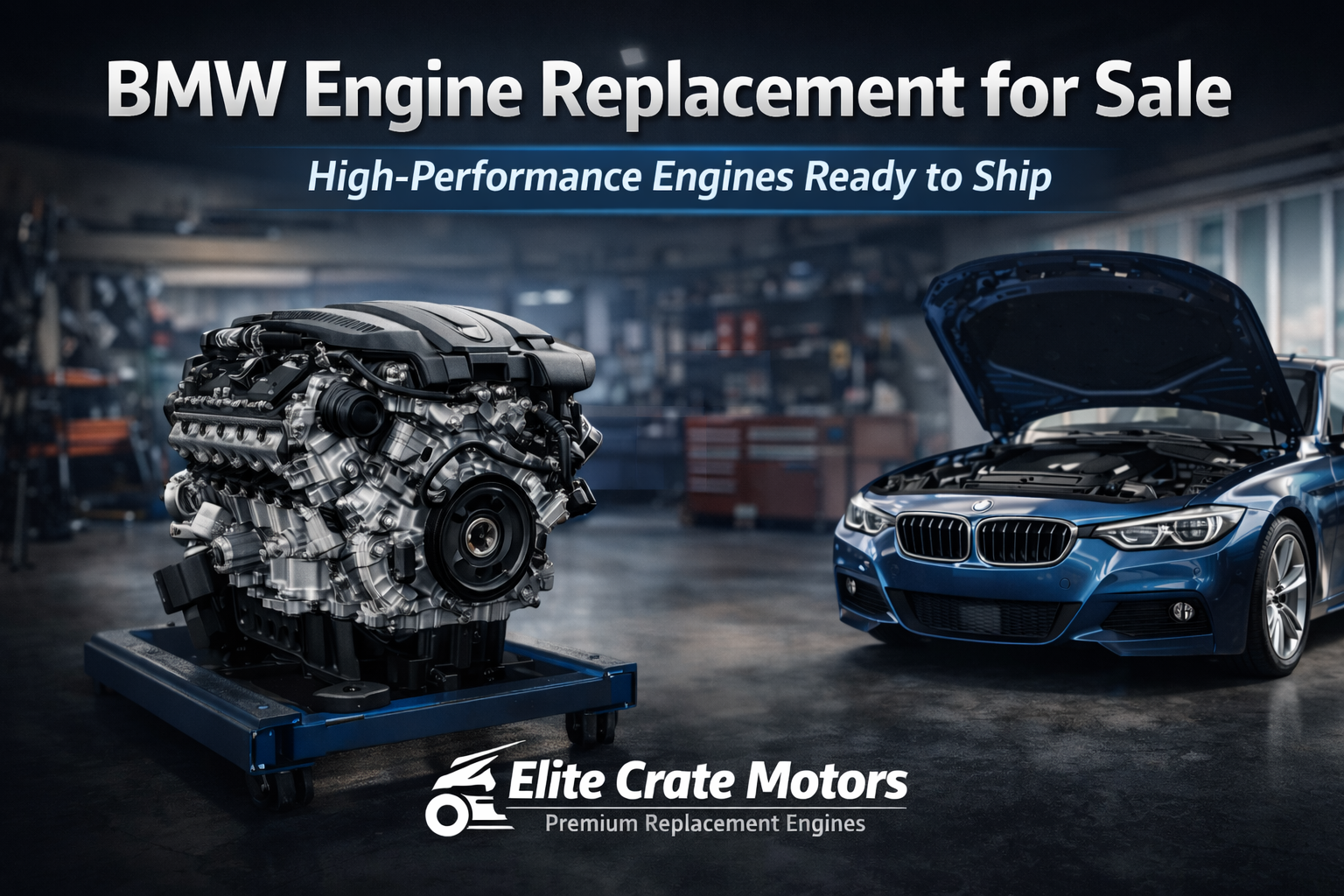 bmw engine replacement for sale