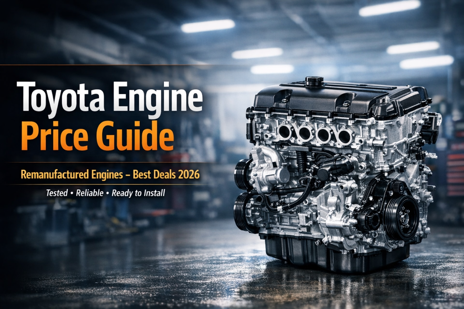 Toyota Remanufactured Engine Price Comparison – Find the Best Deals Fast