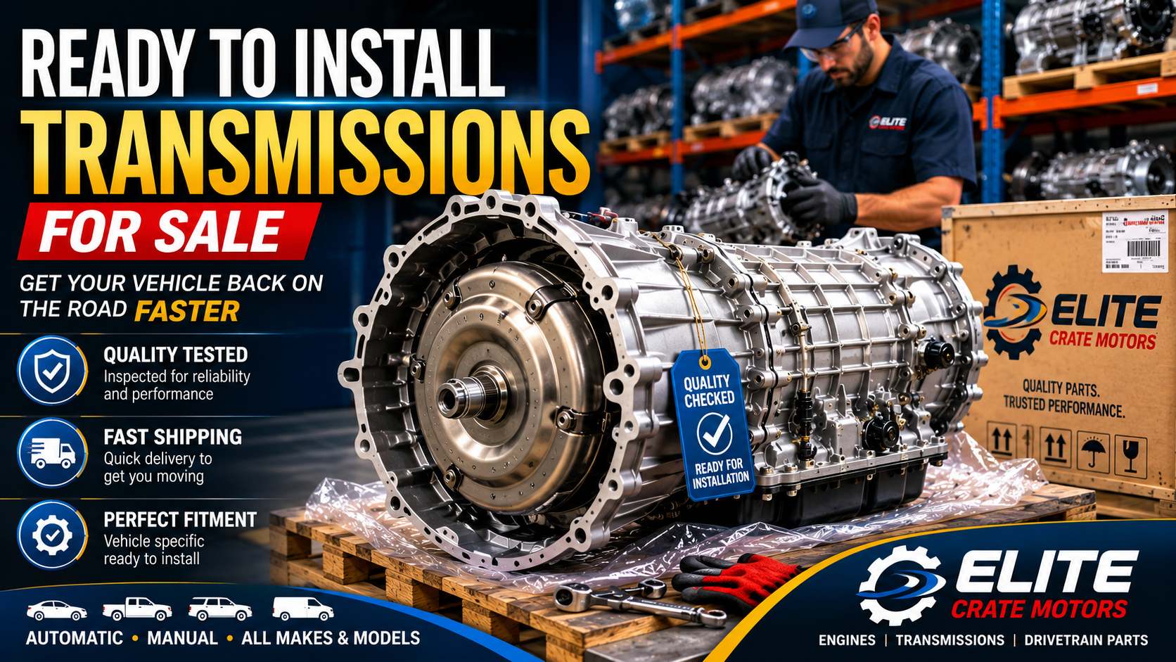 ready to install transmissions for sale
